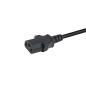 Equip Power Cable Black 1.8 M Iec